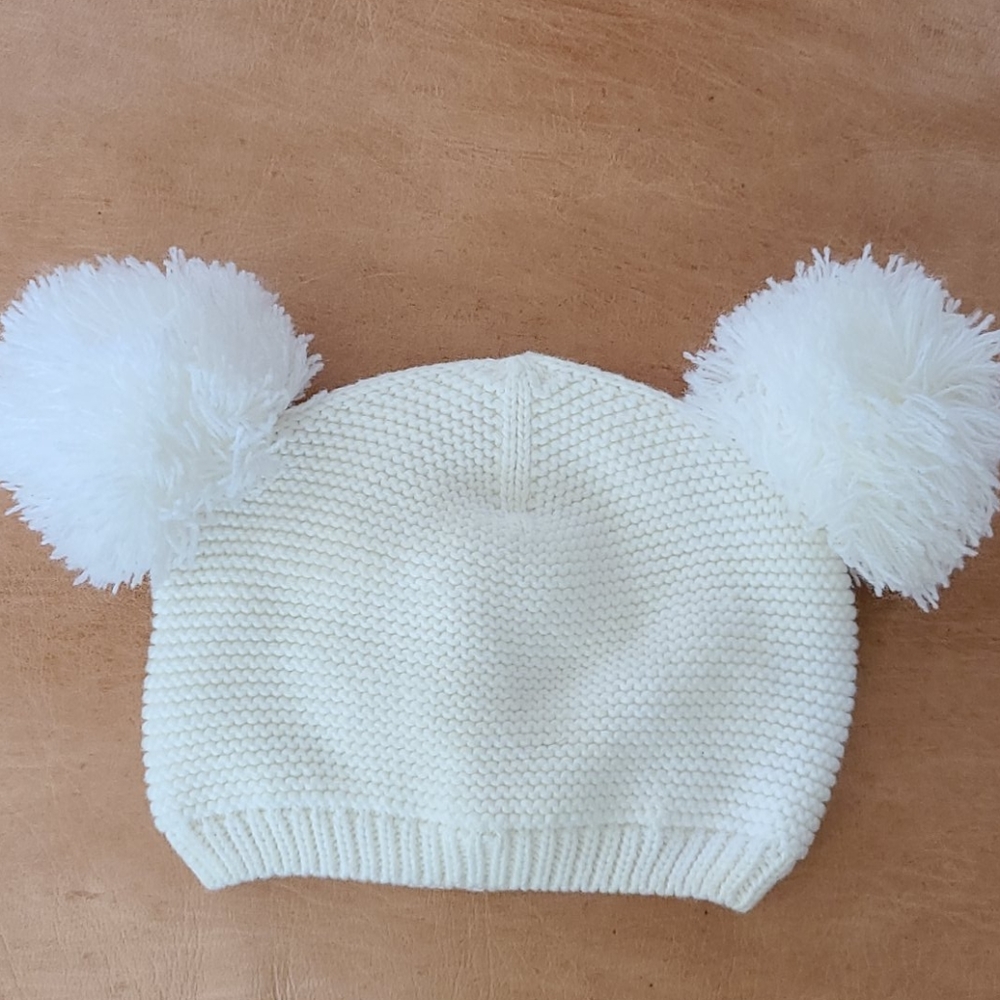 Snow bunny knit beanie